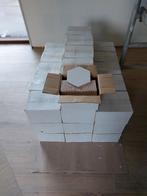 25 m² Hexagon tegels Terre d’Azur – wit mat, Ophalen, Wandtegels, Nieuw, Minder dan 20 cm