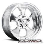 16" 2-delig Polijste velgen 5x127 + banden in de OPRUIMING, Auto-onderdelen, Banden en Velgen, 255 mm, -, Banden en Velgen, Nieuw