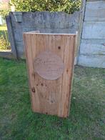 Spreekgestoelte met gepersonaliseerd bord, Ophalen