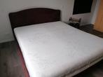 Boxspring, Huis en Inrichting, Ophalen, Gebruikt, Bruin, Tweepersoons
