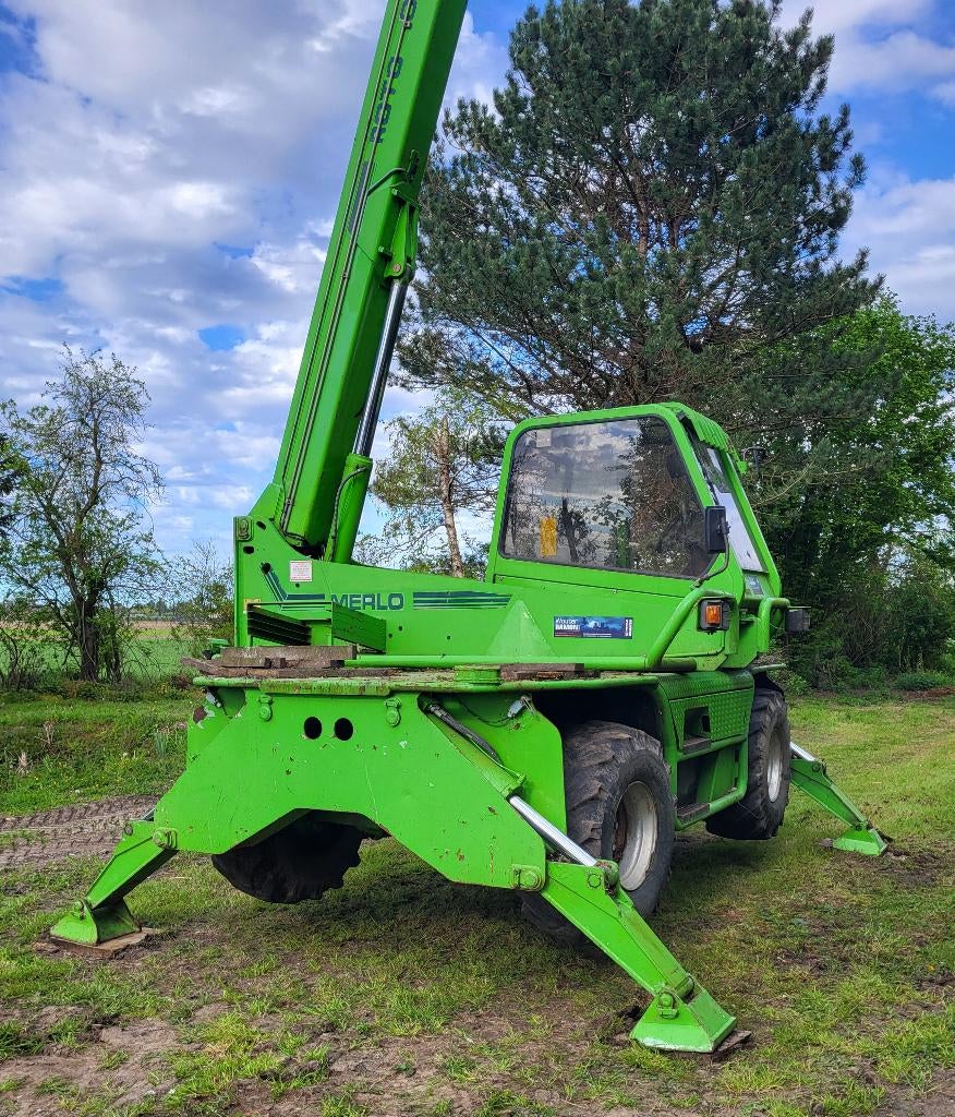Roterende verreiker, Doe-het-zelf en Bouw, Steigers, Ophalen, Gebruikt, 5 meter of hoger