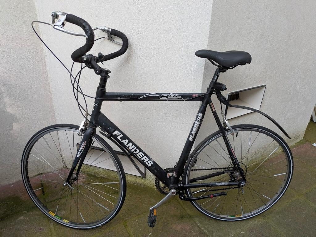 koersfiets Flanders - ideaal als stadsfiets, Vélos & Vélomoteurs, Vélos | Hommes | Vélos de sport & Vélo de randonnée, Utilisé