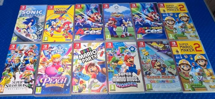 jeux nintendo switch + accessoire & reparation (liege), Consoles de jeu & Jeux vidéo, Jeux | Nintendo Switch, Comme neuf, Enlèvement ou Envoi