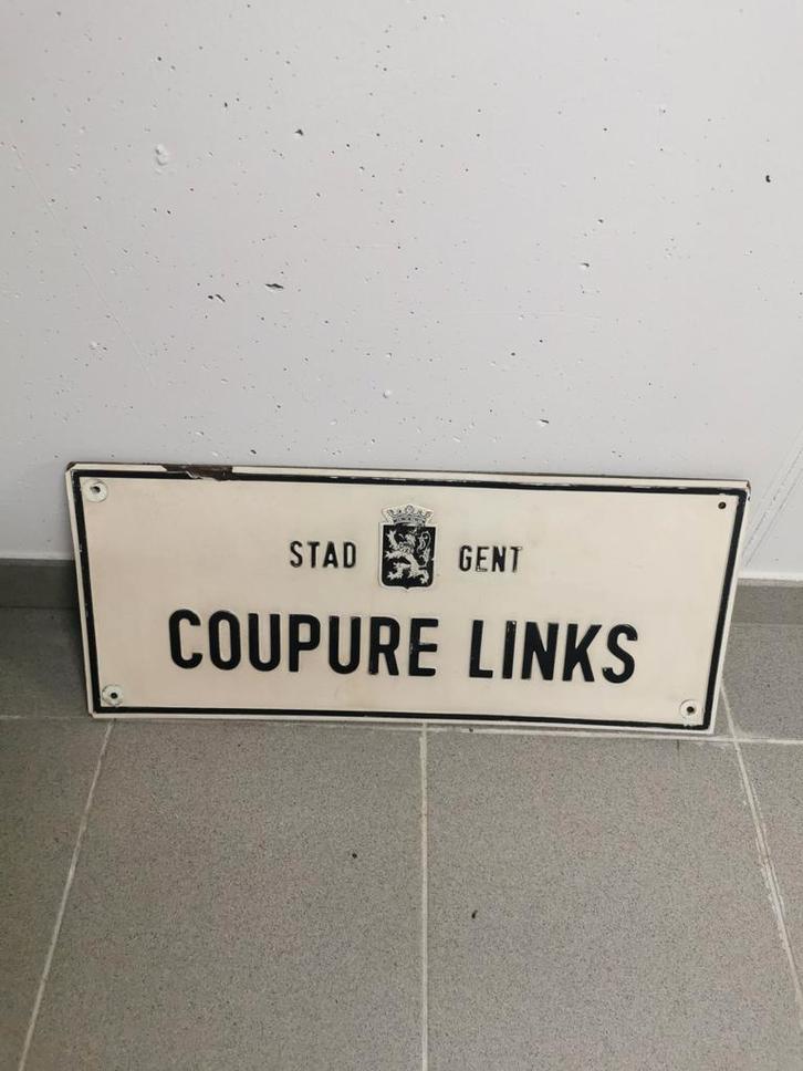 Panneaux de nom de rue de Gand, Maison & Meubles, Accessoires pour la Maison | Tableaux à écrire & Proverbes, Enlèvement ou Envoi