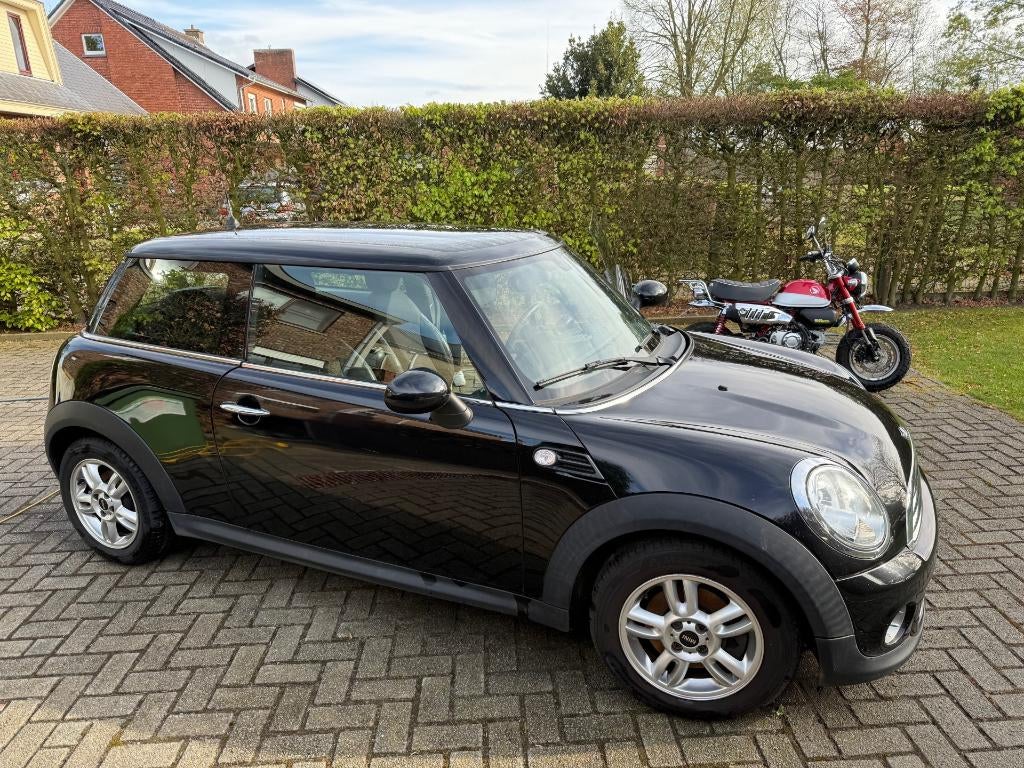 Mini One 1600 Benzine, Auto's, Euro 6, 1600 cc, Zwart, Handgeschakeld