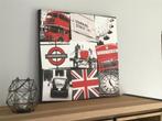 Toile London 60x60, Moderne, Enlèvement, Comme neuf, Panneau mural