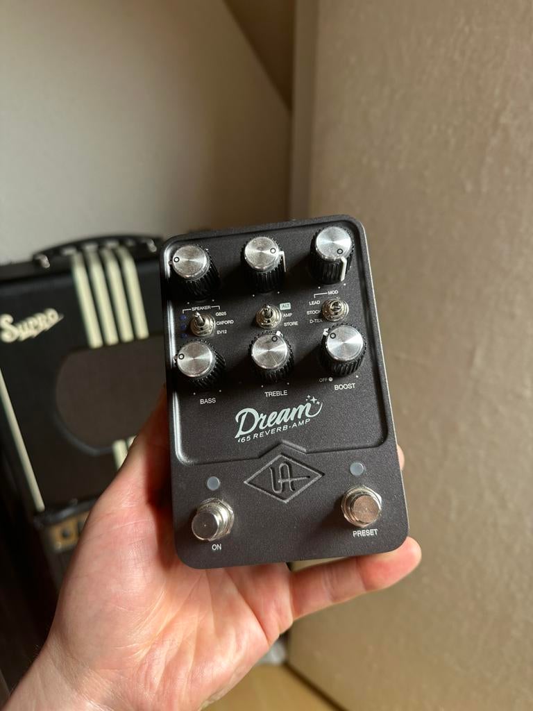 Uafx universal audio dream 65, Muziek en Instrumenten, Ophalen, Zo goed als nieuw