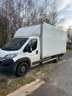 Citroen jumper met verhuis bak, Auto's, Citroën, Apple Carplay, Wit, 120 kW, Bedrijf