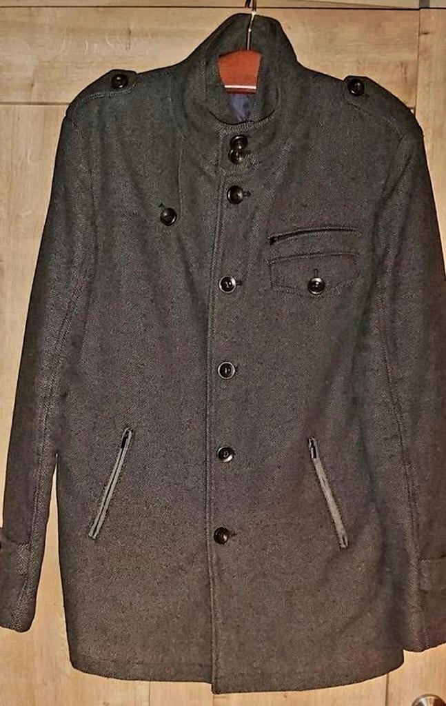 MANTEAU VOOR MANNEN, Nieuw, Grijs, PER L'UOMO