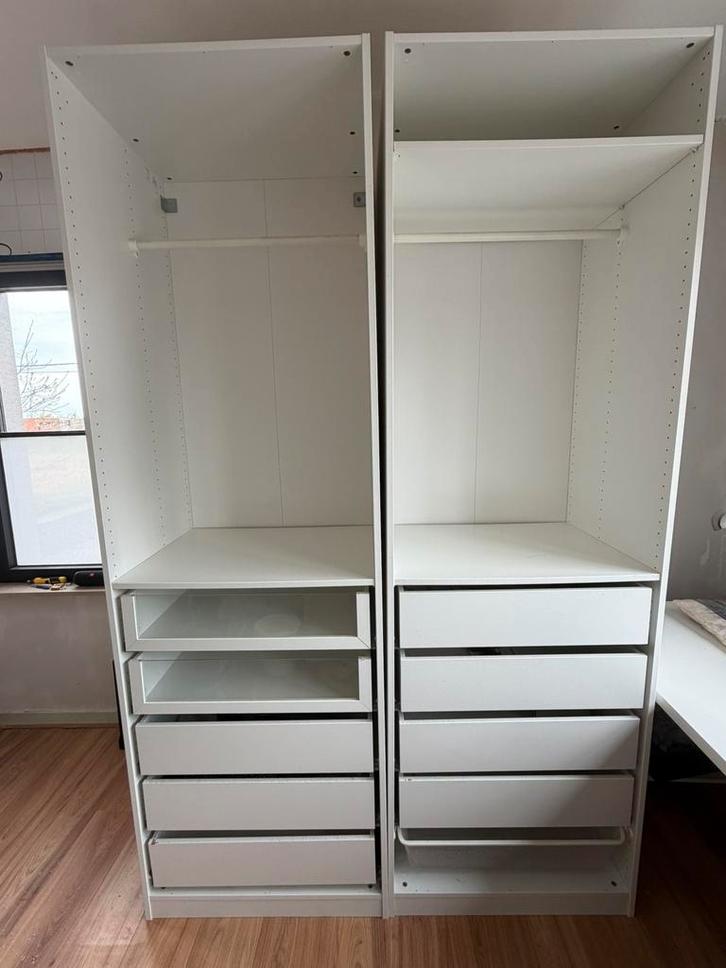 Pax kasten en elementen ikea, Huis en Inrichting, Kasten | Roldeurkasten en Archiefkasten, Gebruikt, Glas, Ophalen