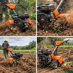 kibani grondfrees 6pk "te huur", Ophalen, Zo goed als nieuw, Benzine, Tuinfrees