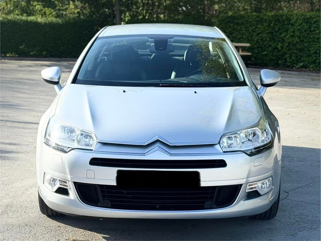 Citroën C5 1.6 THP Exclusive, Auto's, Citroën, Zwart, Leder en Stof, Bedrijf, 5 deurs