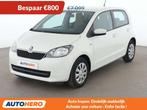 Skoda Citigo 1.0 MPI Ambition (bj 2016), Auto's, Voorwielaandrijving, Stof, Gebruikt, Wit