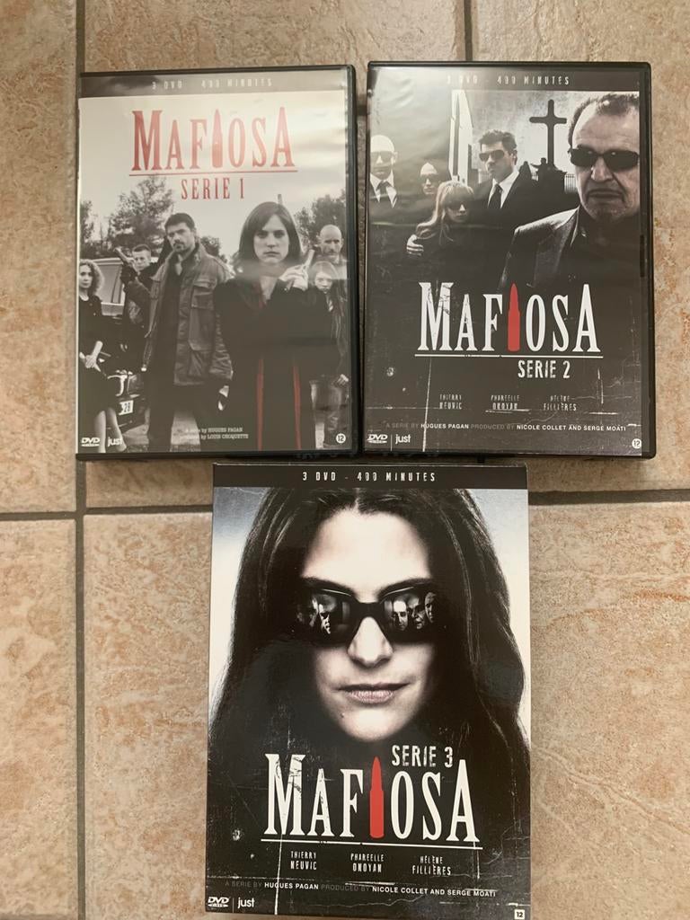 DVD - Maffia series, Boeken, Film, Tv en Media, Ophalen of Verzenden, Zo goed als nieuw