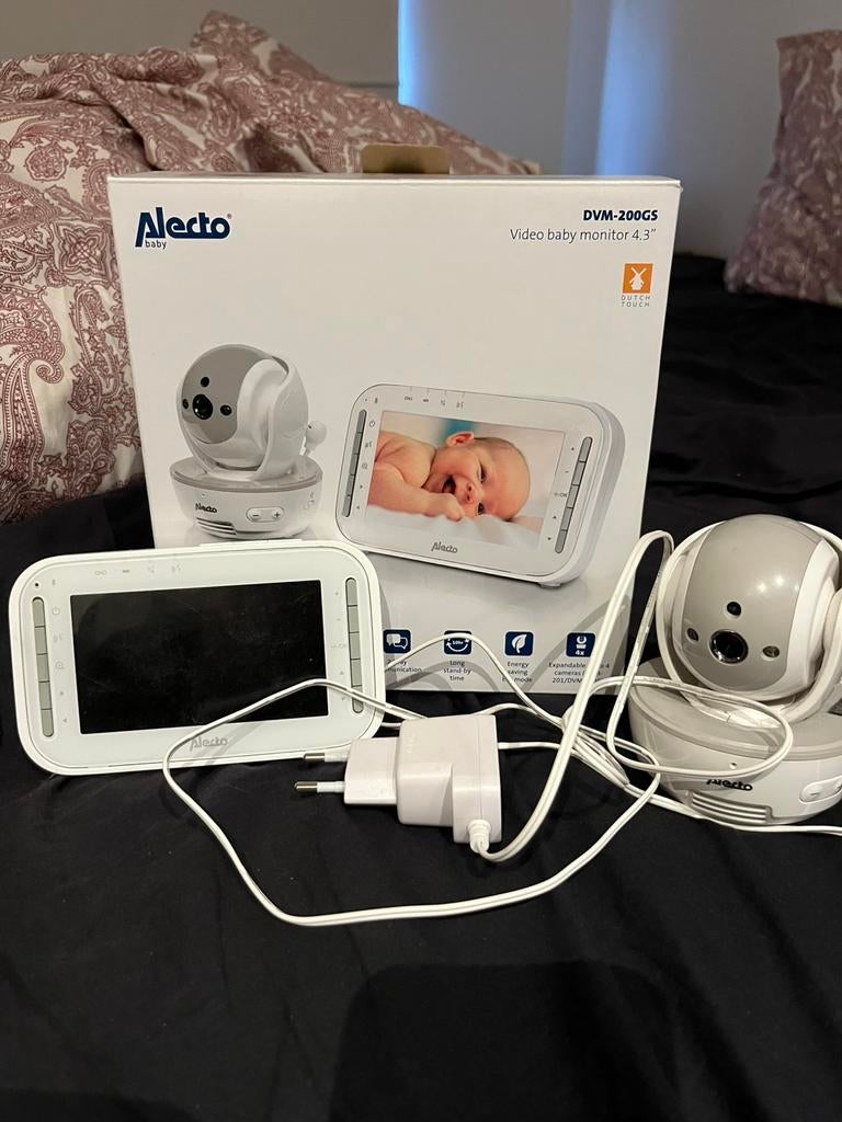 Babyfoon alecto, Kinderen en Baby's, Babyfoons, Ophalen, Gebruikt, Camera