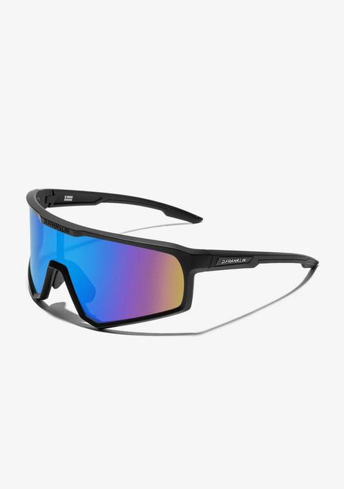 D. Franklin Hurricane sportzonnebril (black/blue), Handtassen en Accessoires, Zonnebrillen en Brillen | Heren, Nieuw, Zonnebril