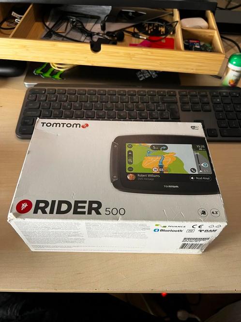 TomTom Rider 500 GPS Moto – Cartes Europe à vie, écran 4.3″, Motoren, Accessoires | Navigatiesystemen, Nieuw, Ophalen of Verzenden