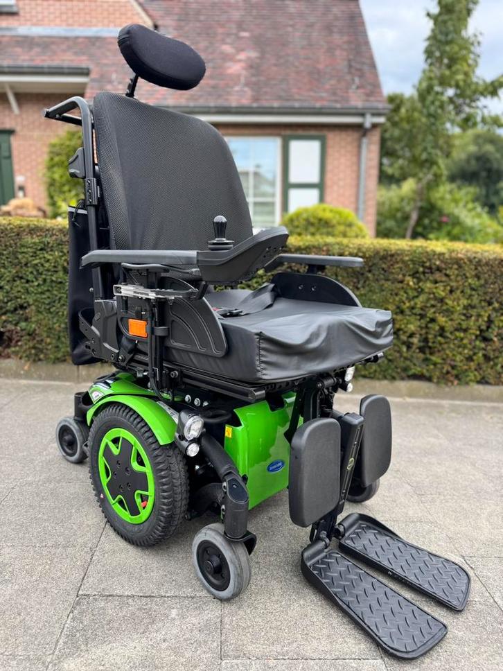 Invacare Ninja TDX 2 Electrische Rolstoel 6wiel rolwagen, Diversen, Rolstoelen, Zo goed als nieuw, Elektrische rolstoel, Inklapbaar