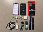iPhone 11 Pro Max - Watch 5 serie - airpots - extra's, Enlèvement, Utilisé, IPhone 11 Pro Max, Housse ou Sac