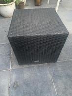 Hocker wicker, Tuin en Terras, Tuinsets en Loungesets, Gebruikt, Hocker, Wicker, Tuinset
