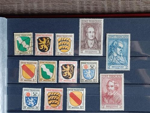 Postzegels Franse Bezettingszegels voor Duitsland, Postzegels en Munten, Postzegels | Europa | Frankrijk, Postfris, Ophalen of Verzenden