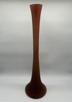 Grote ART NOUVEAU soliflore vaas in marmoreal glas, Antiek en Kunst, Ophalen of Verzenden
