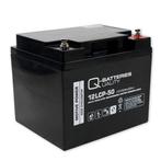 2x Q-Batteries 12LCP-50 LCP 12V 50Ah AGM, Ophalen of Verzenden