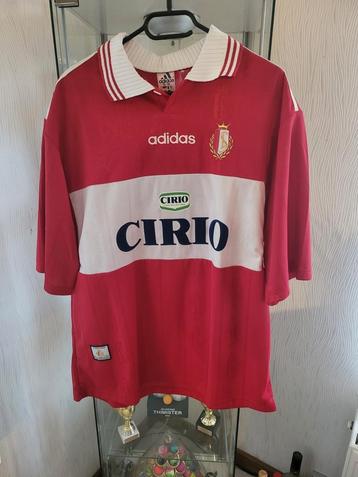 Vareuse maillot standard de liège domicile 1997 1998 XL NEUF beschikbaar voor biedingen