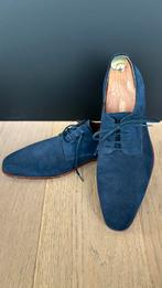 Marco Matteo blauwe herenschoen, Blauw, Ophalen of Verzenden, Zo goed als nieuw, Veterschoenen