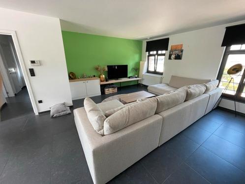 Zetel Gero beige, Huis en Inrichting, Zetels | Zetels, Gebruikt, Hoekbank, Vierpersoons of meer, 300 cm of meer, 150 cm of meer