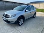 Sandero Stepway 0.9tce 8-2013 120000km gekeurd voor verkoop, Auto's, Dacia, Voorwielaandrijving, Stof, Zwart, Bedrijf