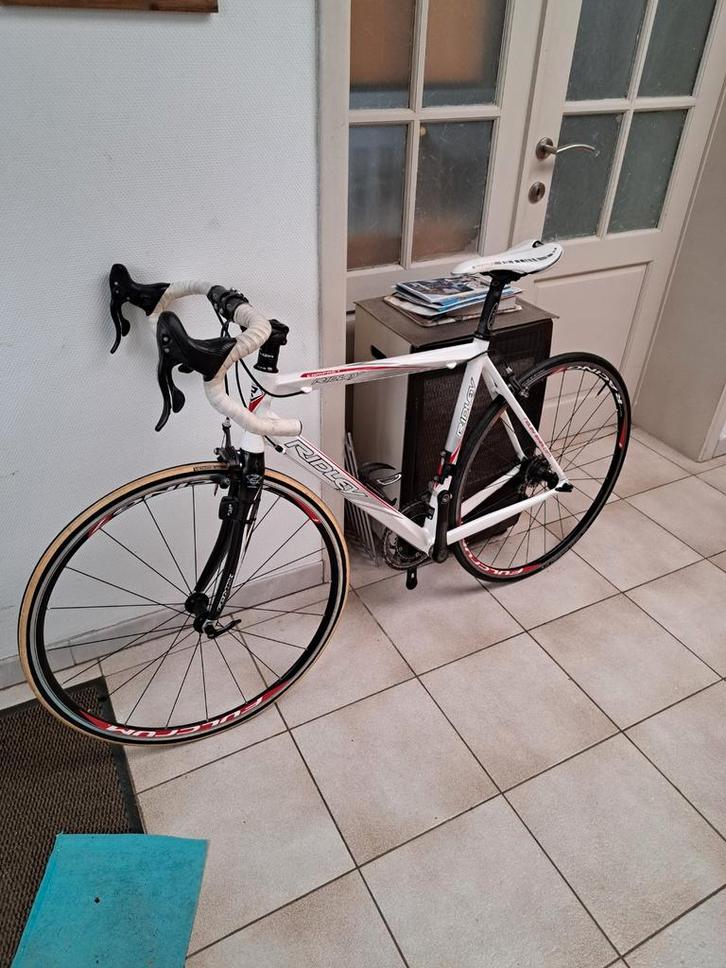 koersfiest RIDLEY witte en Rood, Fietsen en Brommers, Fietsen | Racefietsen, Zo goed als nieuw, Overige merken, Overige maten