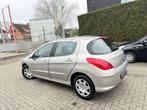 Peugeot 308 1.6 HDi Premium Pack FAP * 1 JAAR GARANTIE * !, Auto's, 4 deurs, Stof, Gebruikt, Zwart