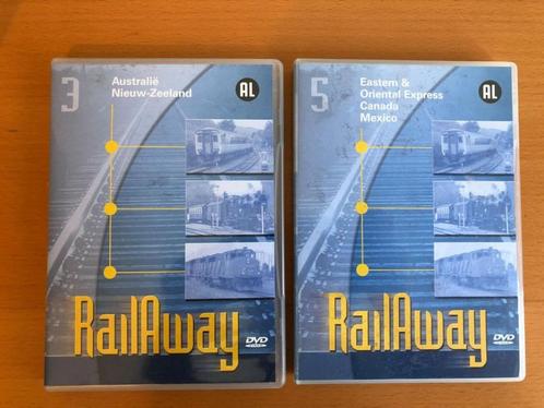 Railway DVD Series 34 stuks - incl. Limited edition Switzerl, CD & DVD, DVD | Documentaires & Films pédagogiques, Comme neuf, Autres types