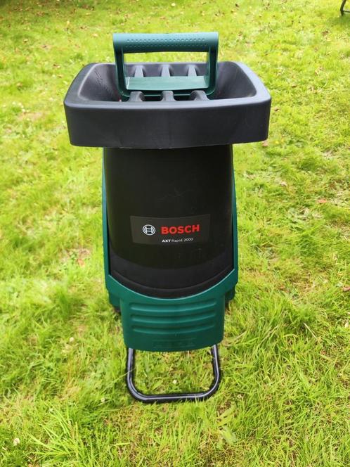 Bosch AXT rapid 2000, Jardin & Terrasse, Déchiqueteurs, Comme neuf, Électrique, Enlèvement