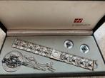 Vintage juwelen setje jaren 60, Handtassen en Accessoires, Ophalen of Verzenden, Armband