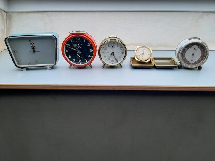 OUDE WEKKERS PETER -JUNGHANS, Elektronische apparatuur, Wekkers, Ophalen