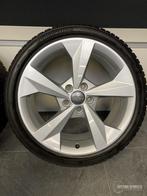 18” originele Audi A3 8P 8V 8Y velgen + winterbanden 5x112, Pneus et Jantes, Pneus hiver, Véhicule de tourisme, -