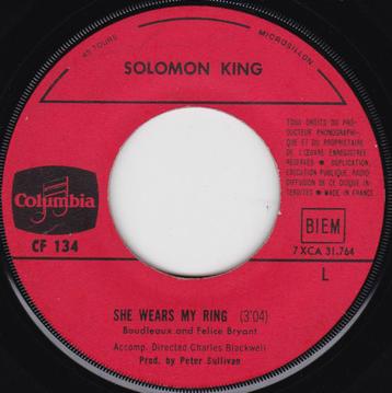 Solomon King – She Wears My Ring beschikbaar voor biedingen