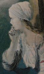gravure * Israëls Josef - Na den storm, Antiek en Kunst, Kunst | Etsen en Gravures, Ophalen of Verzenden