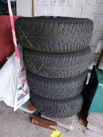 4 pneus hiver Uniroyal 195-65-R15H, Auto-onderdelen, Banden en Velgen, Ophalen, Gebruikt, 15 inch, Winterbanden