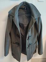 Grijze jas met kap, Ophalen, Atmosphere, Zo goed als nieuw, Maat 36 (S)