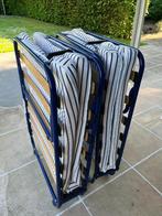 Vouwbed, Huis en Inrichting, Ophalen, Gebruikt, Eenpersoons, Blauw