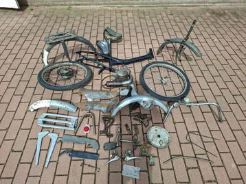 Pièces routières Mobylette, cadre de bloc de cyclomoteur Old, Enlèvement, Utilisé, Bloc