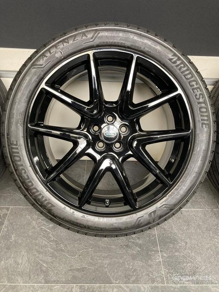 21” originele Range Rover RR Velar velgen + banden 5x108, Auto-onderdelen, Banden en Velgen, Banden en Velgen, Zomerbanden, 21 inch