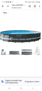 Intex zwembad 610 x122, Tuin en Terras, Ophalen
