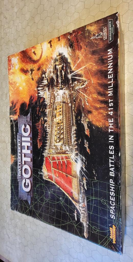 Battlefleet Gothic, Hobby en Vrije tijd, Wargaming, Gebruikt, Warhammer 40000, Ophalen of Verzenden
