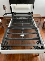 Bed auping, Ophalen, Eenpersoons, Wit, 200 cm