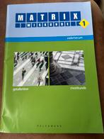 Matrix wiskunde 1 vademecum getallenleer meetkunde, Boeken, Ophalen, Zo goed als nieuw