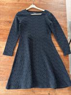Jurk vintage maat S, Blauw, Ophalen of Verzenden, Zo goed als nieuw, Knielengte